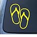 NS-FX FLIP Flops - Sandals - Car, Truck, Notebook, Vinyl Decal Sticker #1012 | Vinyl Color: Yellow