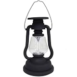 BT Outdoor Solar Lantern Exterior Lighting (2 pack), Black