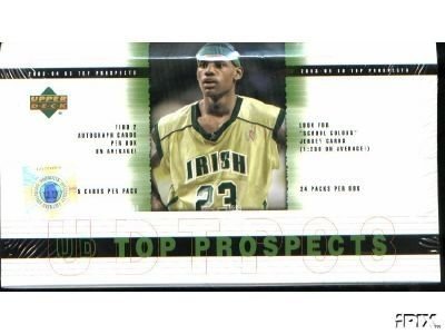 2003 04 Upper Deck Top Prospects Basketball Unopened Hobby Box