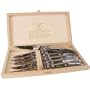 Jean Dubost Laguiole Knives Stainless, Set of 6
