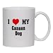 I Love/Heart Canaan Dog Mug for Coffee / Hot Beverage (choice of sizes and colors)