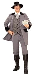 Super Deluxe Mississippi Gambler Costume - Mens Medium