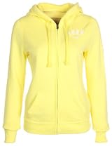 Hollister Women,s Hoodie 1922 Logo Yellow