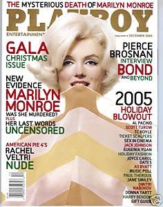 Playboy Magazine December 2005 Marilyn Monroe Issue (Sex in the Cinema)