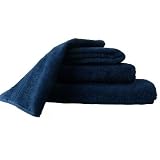 Navy Combed Cotton ''Imperial'' Bath towel 500gsm