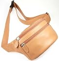 Lucrin - Natural leather Belt bag