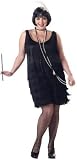 Fashion Flaper Plus Size Costume