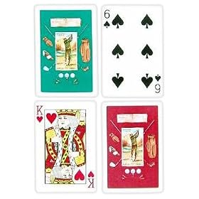 KEM Golf Theme Bridge Size Standard Index Playing Cards