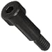 Black Nylon 6/6 Shoulder Screw, Hex Socket Drive