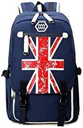 European and American fashion shoulder bag men and women casual backpack bags schoolbags