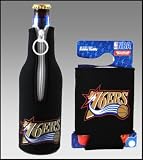 SET OF 2 PHILADELPHIA 76ERS CAN & BOTTLE KOOZIE COOLER