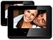 Odys Twin Tragbarer DVD-Player mit Touch-Bedienfeld und zusätzlichem 17,8 cm (7 Zoll) Bildschirm (USB) schwarz