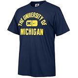 Nike Michigan Wolverines Navy Blue College Athletic T-shirt