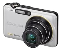 Casio Exilim EX-FC100 Digital Camera - White (9.1MP, 5x Optical Zoom) 2.7 inch LCD