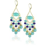 Rachel Reinhardt Fiesta Turquoise and Jade Chandeli
