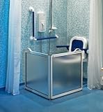 AKW Medicare 15137 Portable Shower Screen - 2 Panels - 39.425 Inch x 39.425 Inch