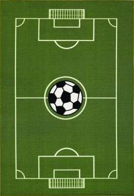 Dalyn All Stars AL63 Soccer Field Green 3' 3'' X 5' Area Rug