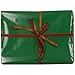 JAM Paper® - Green Solid 12.5 sq ft. Glossy Wrapping Paper Rolls - Sold individually