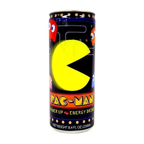 Pac Man Energy Drink For The Ever So Hungry Gamers