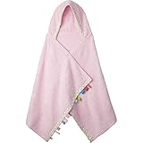 今治製　フード付バスタオル 【ピンク】