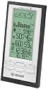Meade TE688W Weather Forecaster with Barometric Pressure, Black