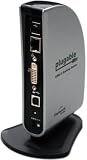 Plugable USB 2.0 Multiseat Thin Client with DisplayLink DVI/VGA up to 1920x1080, Audio, and 4 Available High-Speed USB 2.0 Ports
