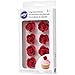 Wilton Rose Shaped Icing Decorations, 8-Count