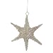 Kitchen & Housewares : Seasons of Cannon Falls Silver Squiggle Wire Star Ornament