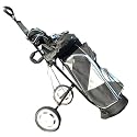vevendo&reg;: Graphite Golfset f&uuml;r Damen von Blackbird (15-Teilig) mit super ALU Trolley - Komplettsatz Golf incl. 2x Rescues von BLACKBIRD, Professionell FULL SET mit 460 cc Graphite Driver und 1x Titanium Graphite H&ouml;lzer +2 x Rescue, EISEN 5-9, PW, SW, Putter, Tasche und Trolley f&uuml;r Rechtsh&auml;nder