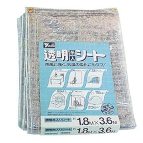 【クリックで詳細表示】ユタカ シート 透明糸入りシート 1.8m×1.8m