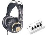 AKG K 240 Studio Pro Studio Headphones w/FREE Behringer HA400 Micoramp Headphone Amplifier!