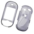 Pantech Matrix Pro C820 AT&T Snap On Protector Hard Case Transparent Cover Smoke Grey