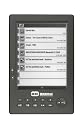 Endless Ideas BeBook E-Book Leseger&auml;t (6 Zoll E-Ink Display, 512 MB interner Flashspeicher, SD-Karte Speicherplatz, 3,5 mm Audio-Anschlu&szlig;, Ledertasche, Kopfh&ouml;rer, USB 1.1) schwarz
