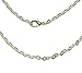 Rockin Beads 12 Pack Silver Plated Lobster Clasp Link Chain Necklaces 20 Inch