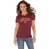 NBA Touch By Alyssa Milano Cleveland Cavaliers Wine V-neck Tri-Blend T-shirt (X-Large) Amazon.com