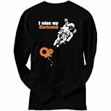 T-Shirt Long Sleeve Black  I Miss My Suriname  Country