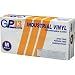 Ammex GPX3 Vinyl Industrial Grade Latex Free Glove, Disposable, Powder Free, 3 mil Thickness, Medium, Clear (Box of 100)