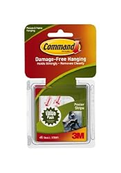Command Poster Adhesive 48 Strip Value Pack