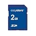 EasyStore 2GB SD Card (SDSDES-002G-G11, Retail Package)