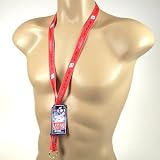 DALE EARNHARDT JR. OFFICIAL LOGO LANYARD KEYCHAIN