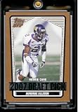 2007 Topps Draft Picks & Prospects Aundrae Allison East Carolina Football Rookie Card #118 - Mint Condition - In Protective Display Case!