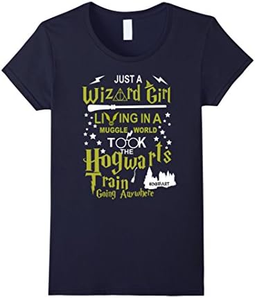 Women's The World Train Potter T Shirt Medium Navy