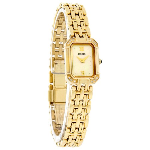 Seiko Women's SUJE12 Diamond Accented Bracelet Watch
