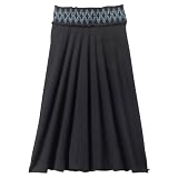 prAna Women's Bina Skirt,Black,Medium