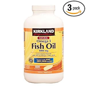 Kirkland Signature Natural Fish Oil