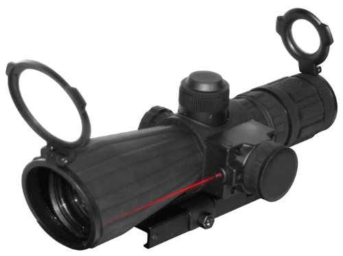 NcSTAR® 3 - 9x42 mm Mark III Rubber Tactical Scope with Integrated Laser