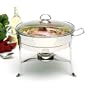 Norpro 6 Quart Stainless Steel Chafing Dish with Lid