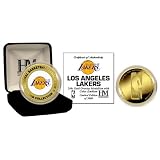Los Angeles Lakers 24Kt Gold And Color Team Coin