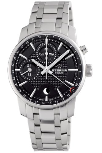 Eterna Men’s 8340.41.41.1225 Soleure Moonface Multifunction Chrono Watch