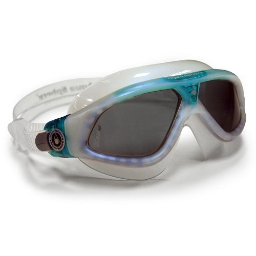 Aqua Sphere Seal XPT Lady Schwimmbrille grau get&ouml;ntes Glas (wei&szlig; t&uuml;rkis) Preisvergleich